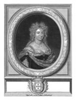 ritratto di Principessa elisabetta maria di Portogallo, Giacobbe Gola, dopo david furgone der plastica, 1708 - 1711 foto