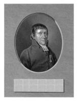 ritratto di Giorgio Hendrik lager, pugnale porcatrice, dopo Hendrik Willem Caspari, 1812 - 1823 foto