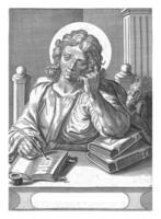 evangelista Johannes, egbert furgone panderen, c. 1590 - 1637 foto