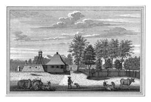 Visualizza di il forte a mandarino, Giacobbe furgone der schley, 1747 - 1779 foto
