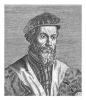 ritratto di wolfgang lazio, philips galle, 1572 foto