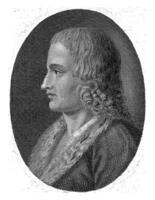 ritratto di storico bernardo segni, giuseppe benaglia, 1806 - 1830 foto