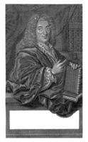 ritratto di pierre fauchard, giorgio Paolo busch, c. 1716 - 1756 foto