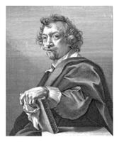 ritratto di simon Vouet, Roberto furgone Voerst, dopo Anthony furgone cazzo, 1627 - 1636 foto