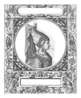 ritratto di il sultano Manto, teodoro de bri, dopo jean jacques boissard, 1596 foto
