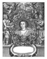 ritratto di henrietta maria de Bourbon, Regina di Inghilterra, corniola galle foto