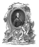 ritratto di Paolo io, zar di Russia, johann esaias Nilson, 1764 - 1788 foto