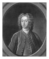 ritratto di charles hamilton cestinare, Alessandro furgone Haecken, dopo Jonathan Richardson io, 1735 - 1757 foto