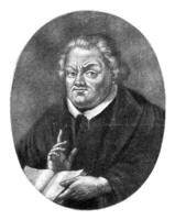 ritratto di martin Lutero, pietro schenk io, 1670 - 1713 foto