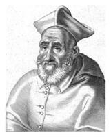 ritratto di il italiano cardinale cesare baronio, frans furgone tana wijngaerde, 1644 foto