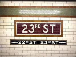 23 strada stazione - nuovo York città foto