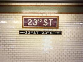 23 strada stazione - nuovo York città foto