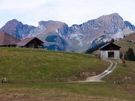 un' montagna gamma foto