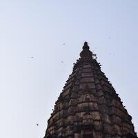 bellissimo Visualizza di orchha palazzo forte, raja Mahal e chaturbhuj tempio a partire dal jahangir mahal, orcha, madhya pradesh, jahangir Mahal - orchha forte nel orcha, madhya pradesh, indiano archeologico siti foto