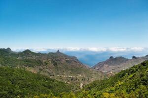 Visualizza di il montagne di tenerife. canarino isole, Spagna foto