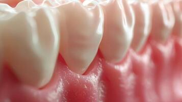 ai generato parodontite anche chiamato gomma patologia, un' grave gomma infezione quello danni il morbido fazzoletto di carta in giro denti. senza trattamento, parodontite può distruggere il osso quello supporti il tuo denti foto
