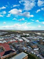 aereo Visualizza di città centro di welwyn giardino città di Inghilterra UK. marzo 1°, 2024 foto