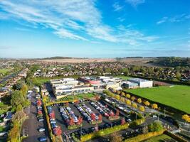 aereo Visualizza di est luton città di Inghilterra grande Gran Bretagna. ottobre 30, 2023 foto