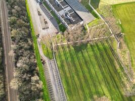 aereo Visualizza di centrale watford città di Inghilterra unito regno. marzo 3°, 2024 foto