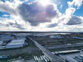 aereo Visualizza di Dagenham Londra città di Inghilterra unito regno. marzo 2°, 2024 foto