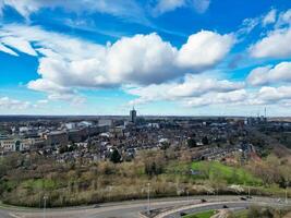 aereo Visualizza di centrale watford città di Inghilterra UK. marzo 3°, 2024 foto