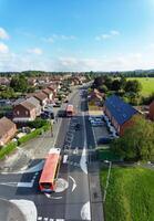 aereo panoramico Visualizza di est luton città di Inghilterra UK. agosto 17, 2023 foto