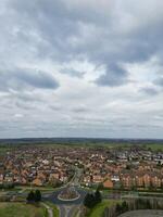 alto angolo Visualizza di centrale hatfield città di Inghilterra, grande Gran Bretagna. marzo 9, 2024 foto