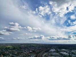 aereo Visualizza di centrale watford città di Inghilterra unito regno. marzo 3°, 2024 foto