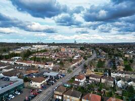 aereo Visualizza di centrale watford città di Inghilterra UK. marzo 3°, 2024 foto