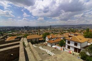 paesaggio urbano di ankara. capitale città di tacchino. foto