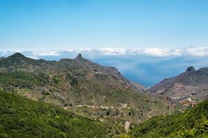 Visualizza di il montagne di tenerife. canarino isole, Spagna foto