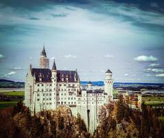 neuschwanstein castello, Germania foto