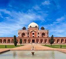 tomba di Humayun. Delhi, India foto