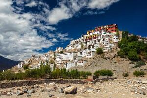 thiksey Gompa, ladakh, India foto