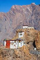 dhankar gompa monastero . himachal pradesh, India foto