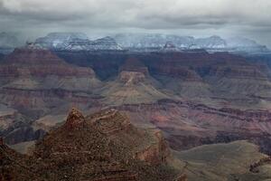 mille dollari canyon inverno foto