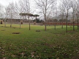 pompei, il antico romano città sepolto di il eruzione di montare vesuvio, sta come un' unesco mondo eredità luogo, offerta un' unico intravedere in quotidiano vita durante il romano impero. foto