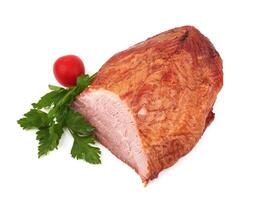 carne di maiale affumicata foto