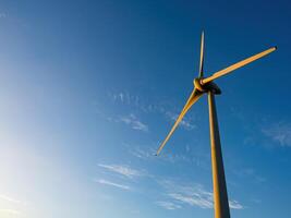 vento turbine azienda agricola nel taiwan. foto