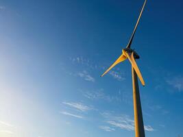 vento turbine azienda agricola nel taiwan. foto