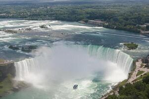 Visualizza di Niagara cascate nel Canada foto