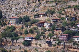 porta alanya e rosso mattone Torre foto