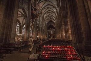 Strasburgo, Francia, luglio 13 2022. strasburgo Cattedrale o il Cattedrale di nostro signora di strasburgo foto