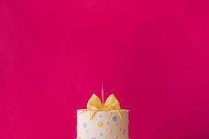 concetto di torta di compleanno