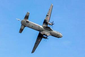 radome, Polonia, 2023 - polacco aria vigore airbus Casa c295 trasporto aereo volare. aviazione e militare aereo. foto