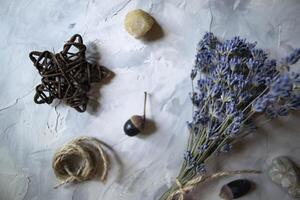 naturale oggetti di casa decorazione. foto