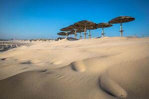 costa nova spiaggia nel Aveiro, Portogallo foto