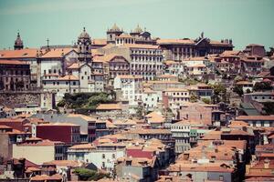 colorato edifici di porto. Portogallo foto