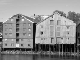 Trondheim in Norvegia foto