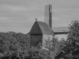 il piccolo villaggio weseke in Westfalia foto